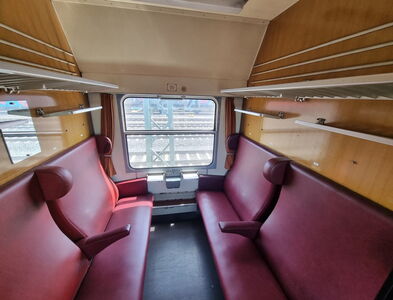 Sonderzug 8 Personen Abteil Innenausstattung